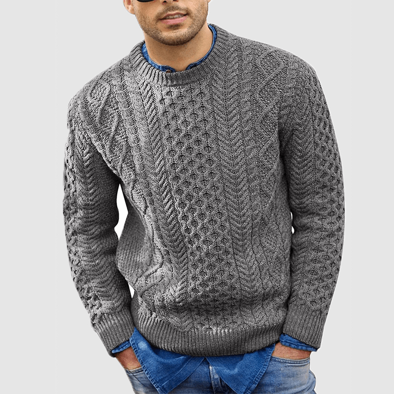 Soft Warm Knitted Sweater for Men