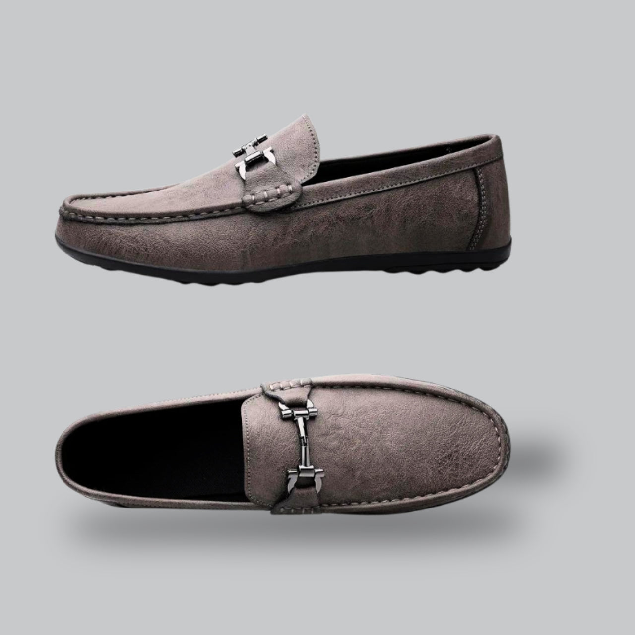 Men's Leather Loafers for Business Shoes