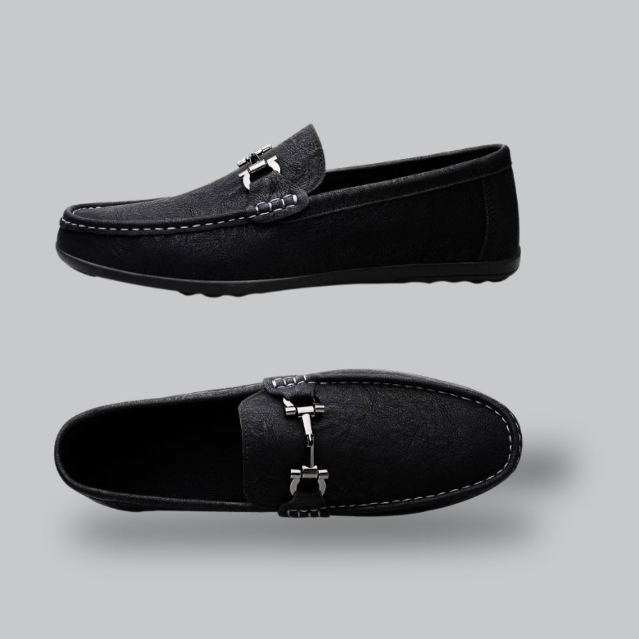 Men's Leather Loafers for Business Shoes