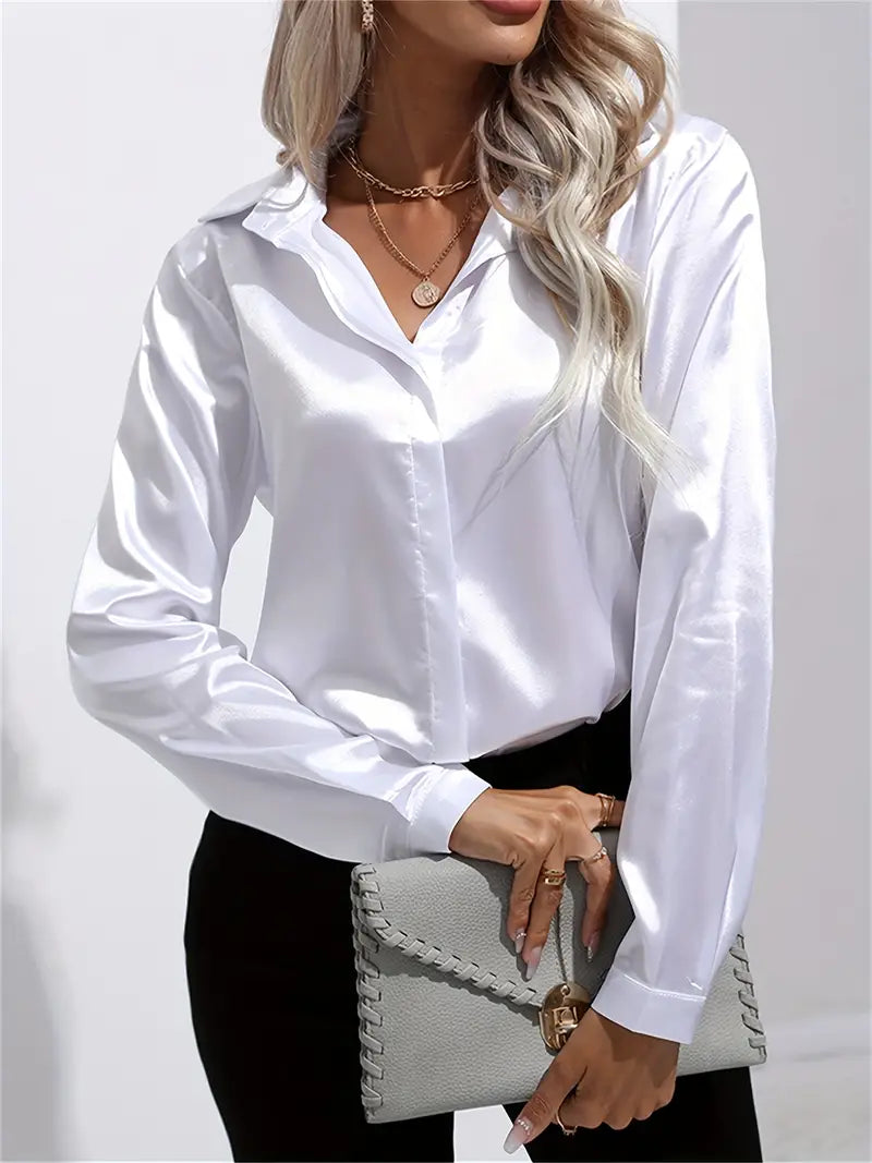 Casual Long-Sleeved Shirt For Women