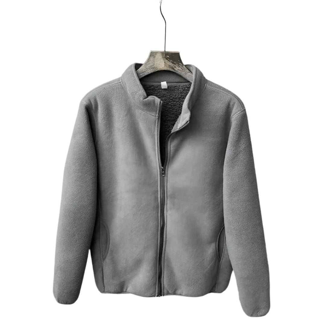 Men's Geometric Fleece Jacket