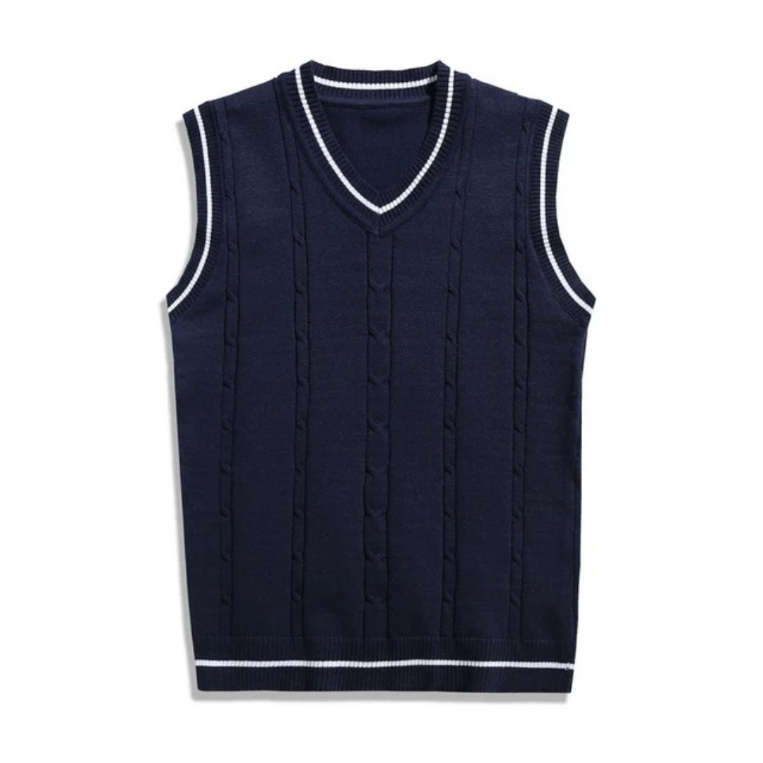 Men's Classic V-Neck Knit Vest