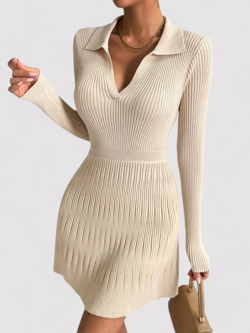 Ribbed Dress For Women