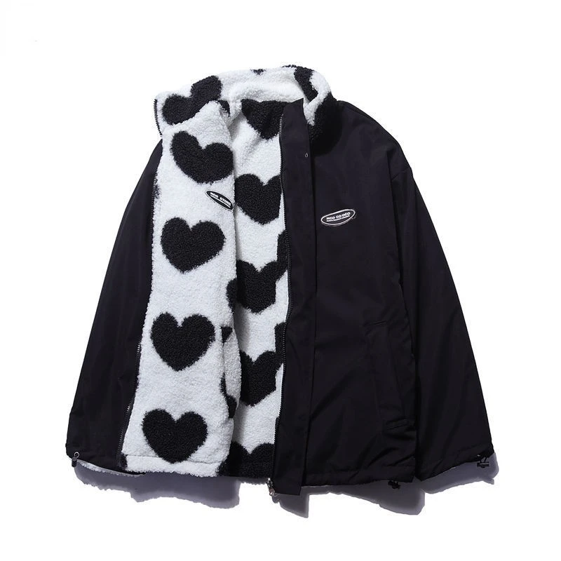 Women's Heart-Pattern Jacket