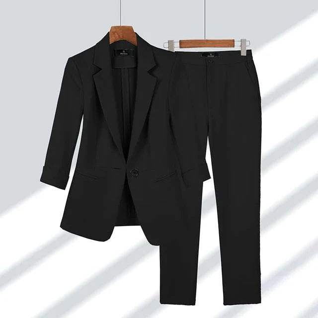 Women's Blazer and Trousers Set