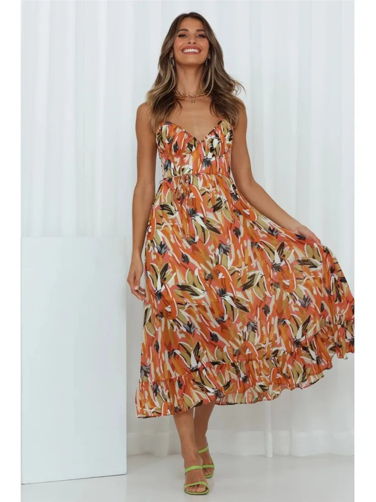 Chic Sleeveless Summer Dress For Women