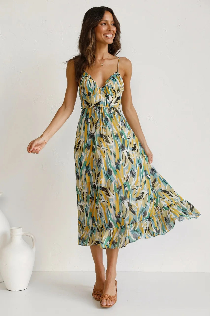 Chic Sleeveless Summer Dress For Women