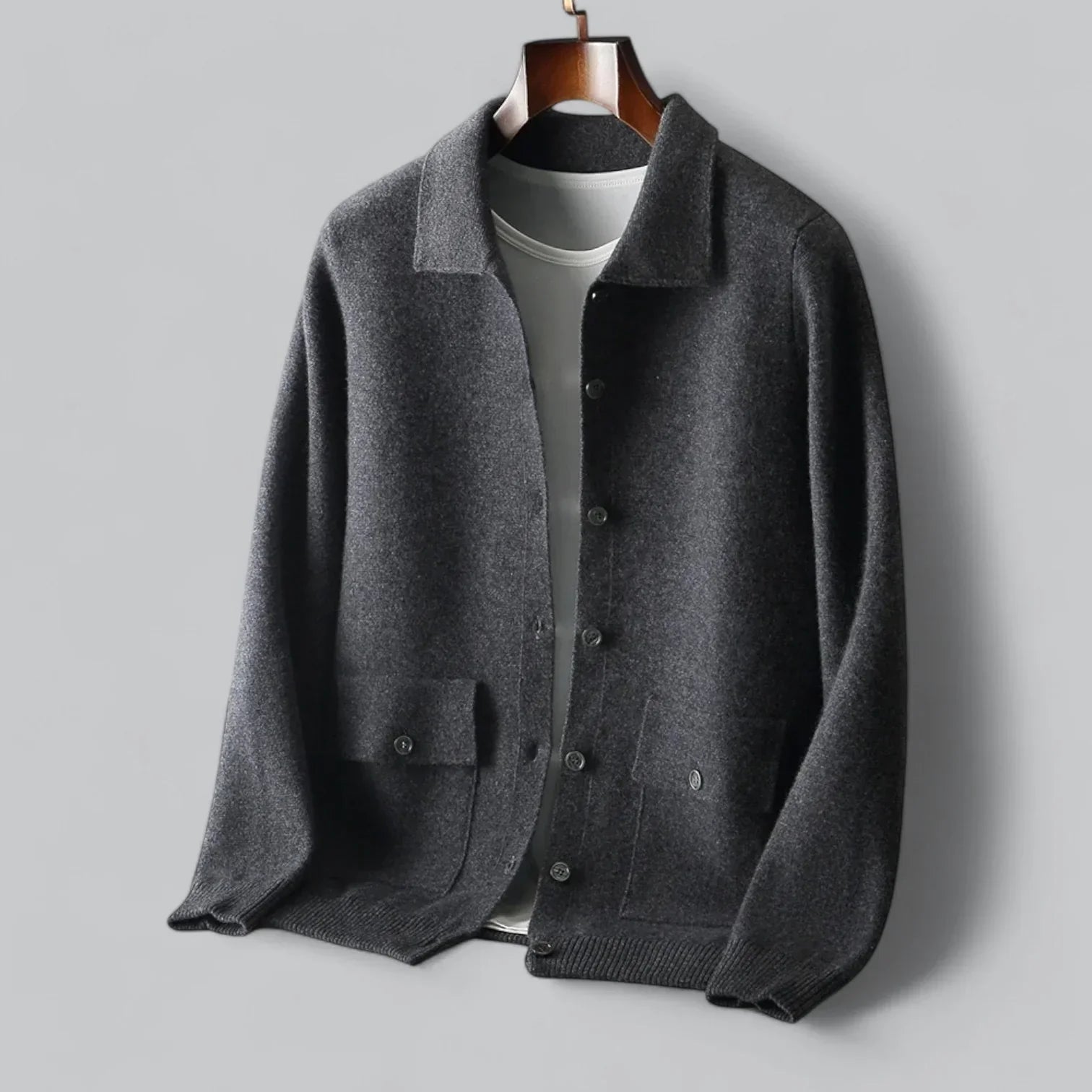 Men's Cashmere Wool Cardigan