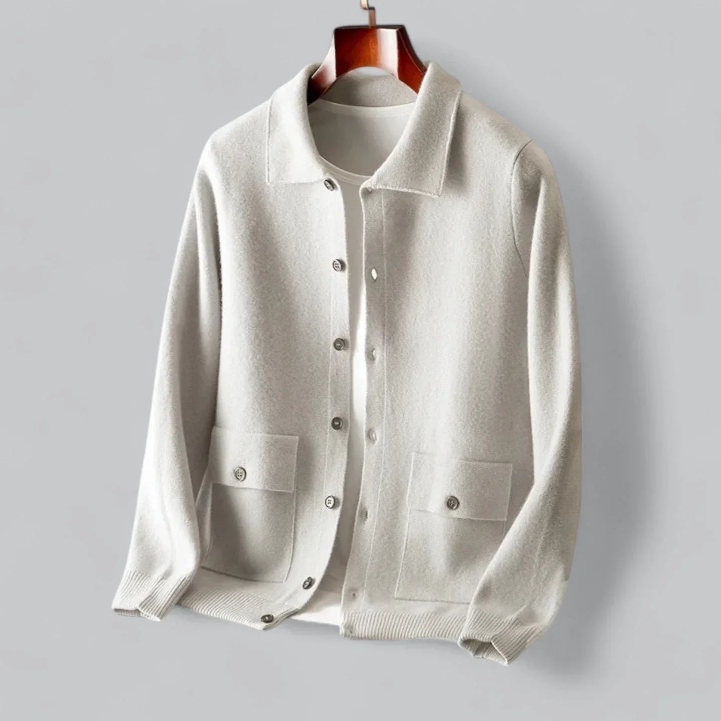 Men's Cashmere Wool Cardigan