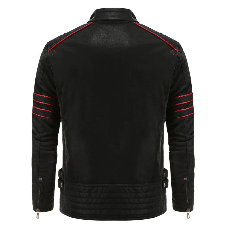 Leather Jacket with Timeless Style for Men