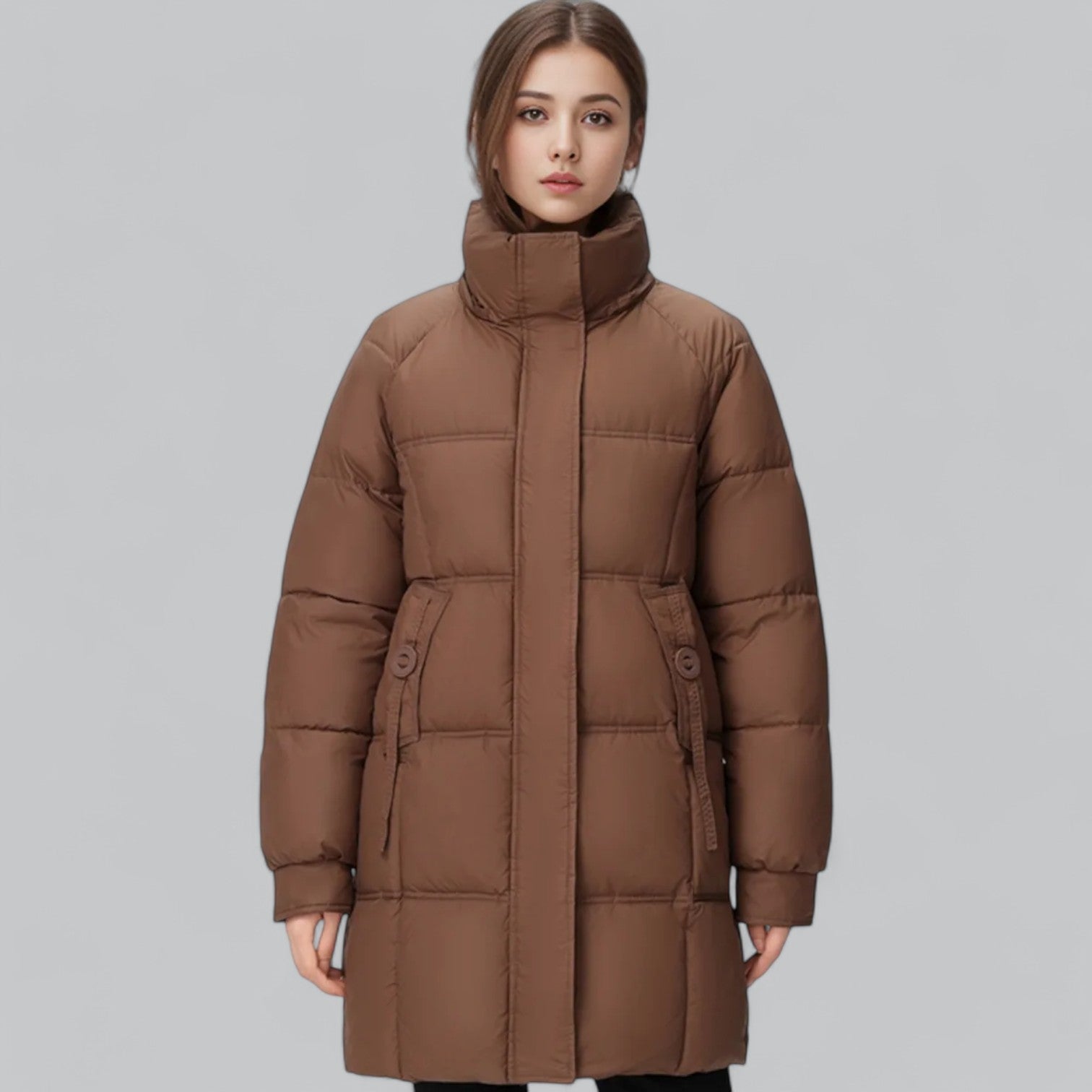 Winter Parka Coat Hood for Women