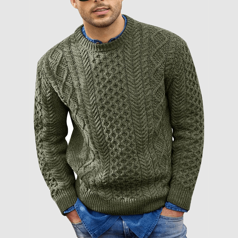 Soft Warm Knitted Sweater for Men