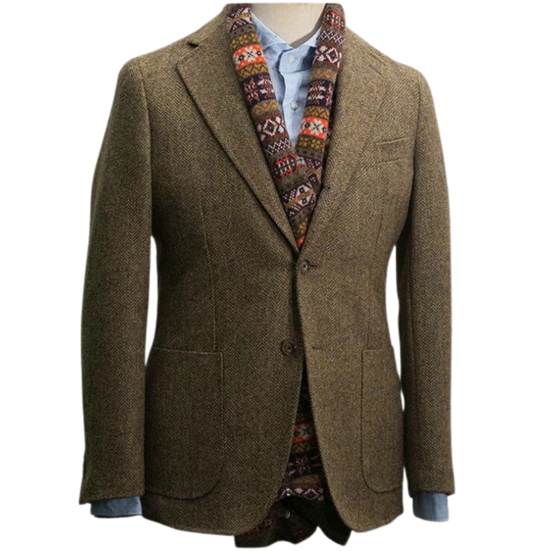 Men's Wool Formal Blazer