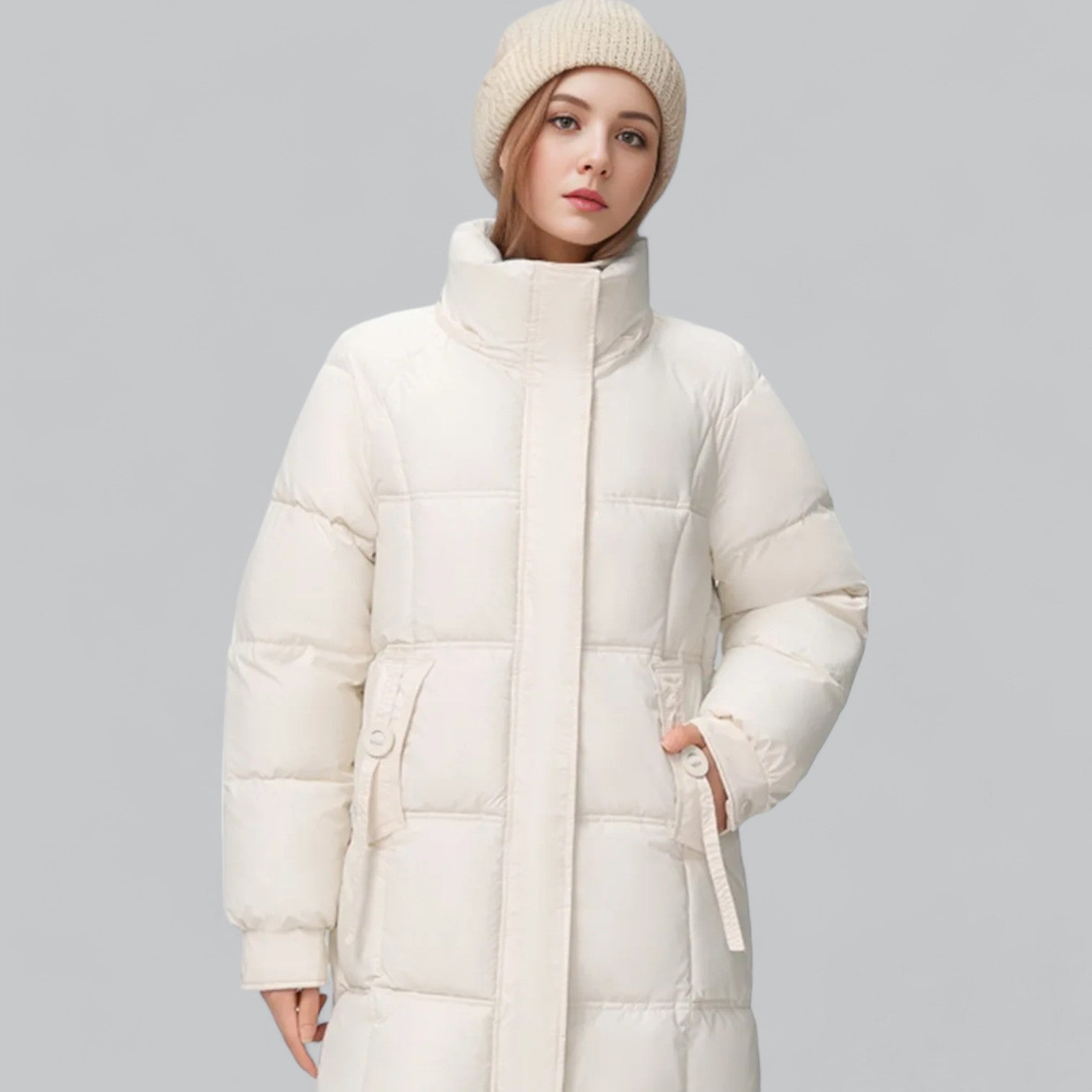 Winter Parka Coat Hood for Women