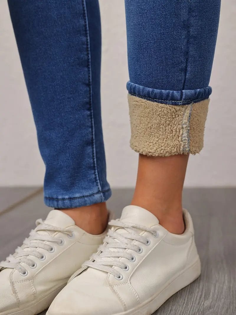 Women's Fleece-Lined Jeans