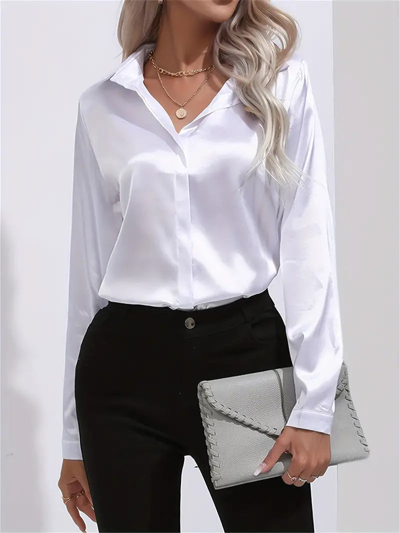 Casual Long-Sleeved Shirt For Women