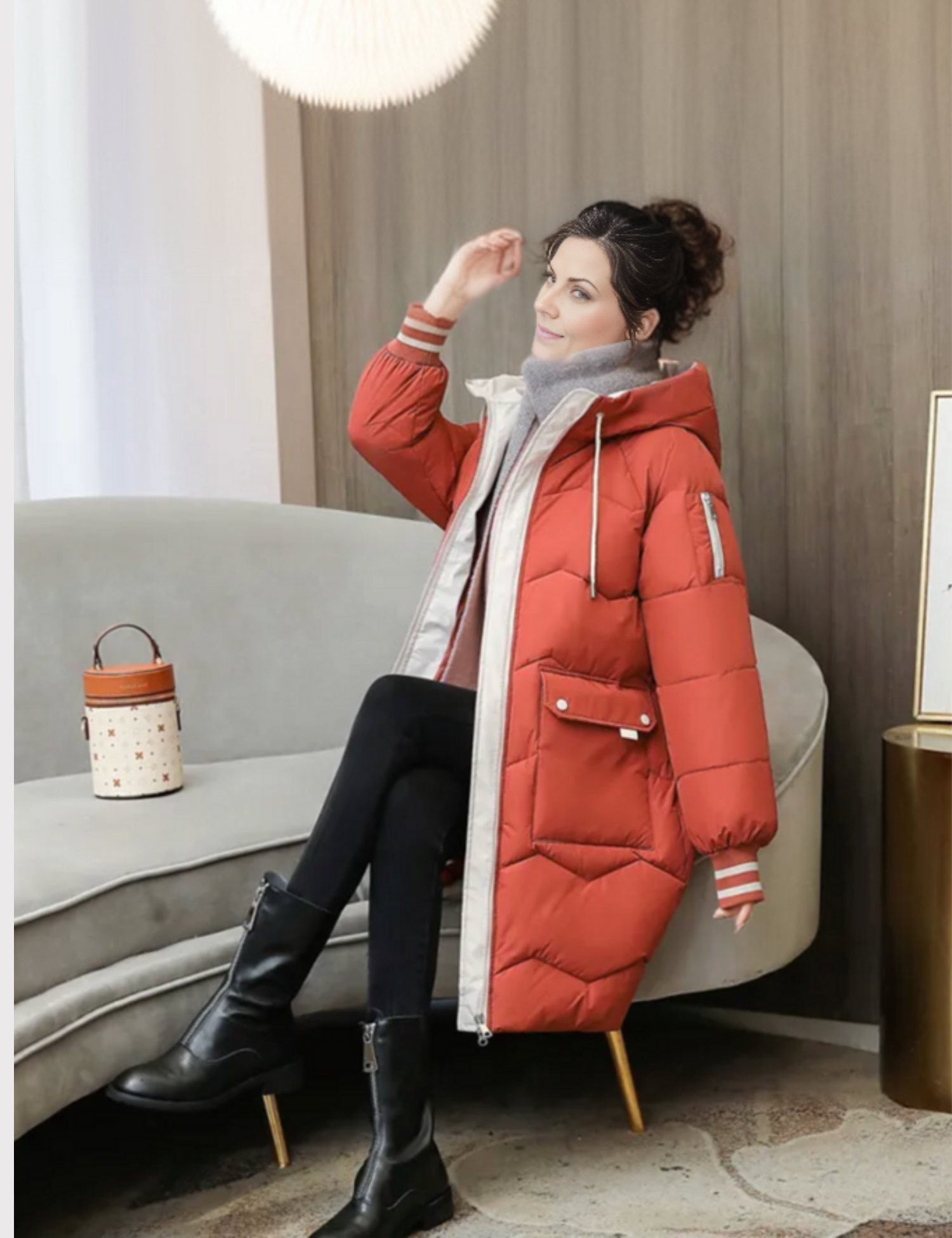 Women's Mid-Length Winter Parka