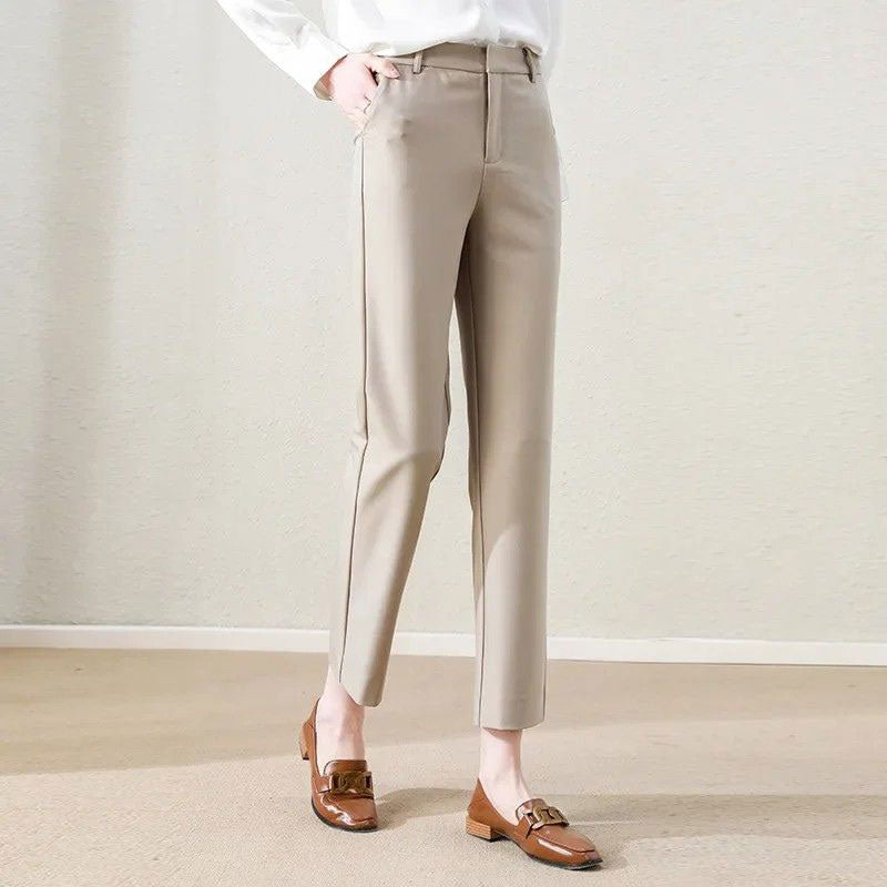 Kendra - Women's Tapered Trousers - Elegant and Comfortable