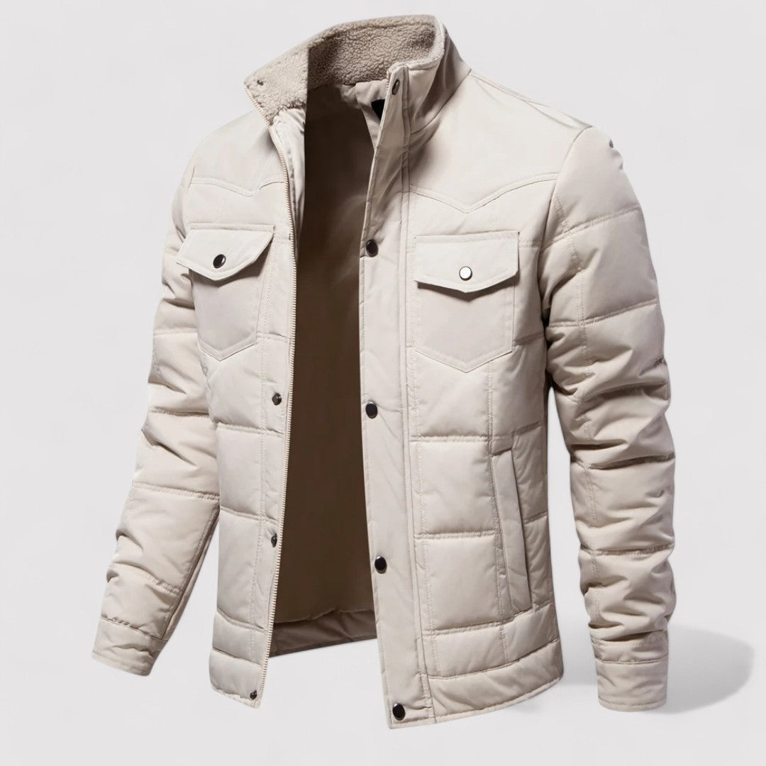 Men's Warm Pocket Winter Jacket