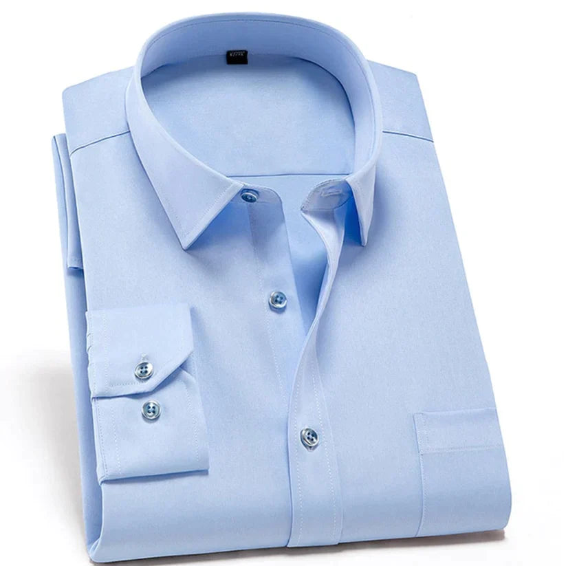 Wrinkle-Free Stretch Comfort Shirt for Men