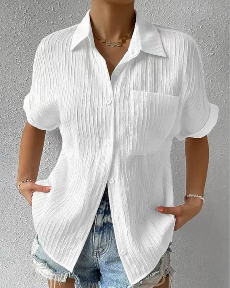 Women's Classic White Blouse