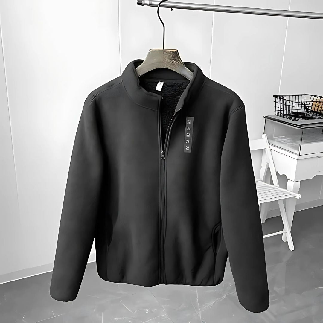 Men's Geometric Fleece Jacket