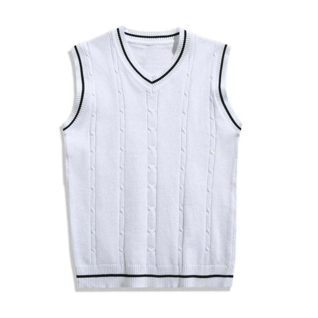 Men's Classic V-Neck Knit Vest