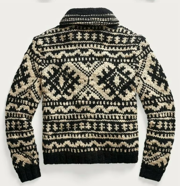 Men's Nordic Wool Cardigan