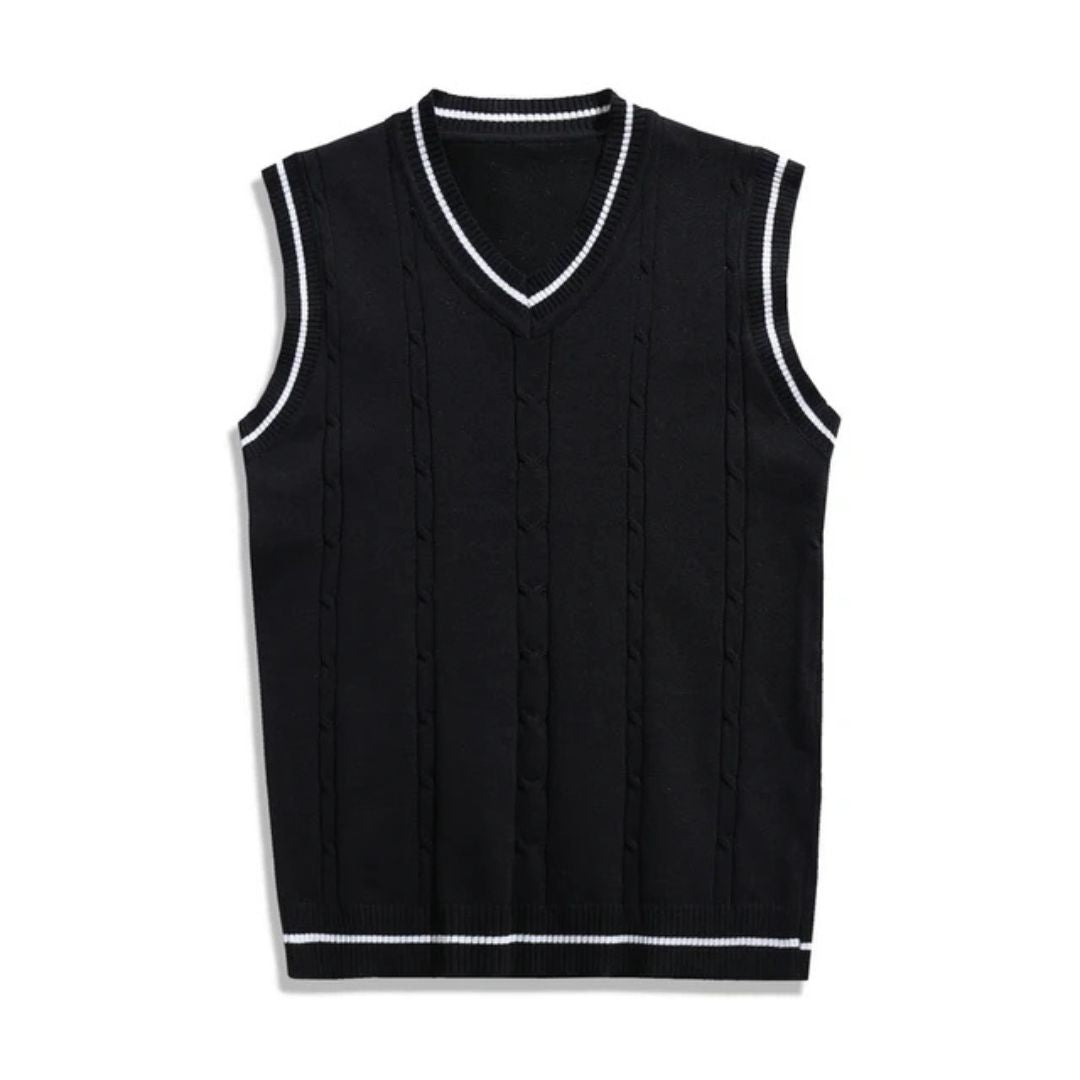 Men's Classic V-Neck Knit Vest