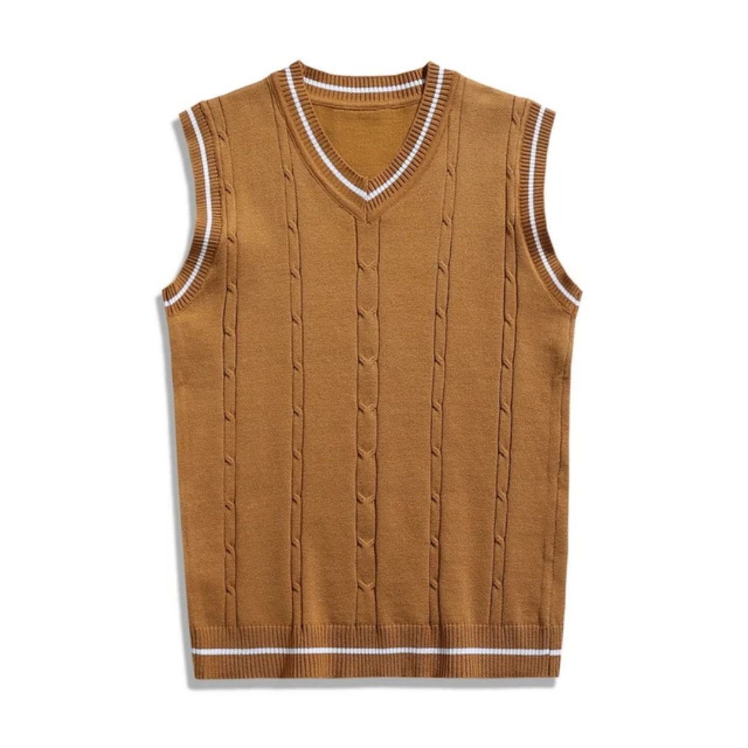 Men's Classic V-Neck Knit Vest