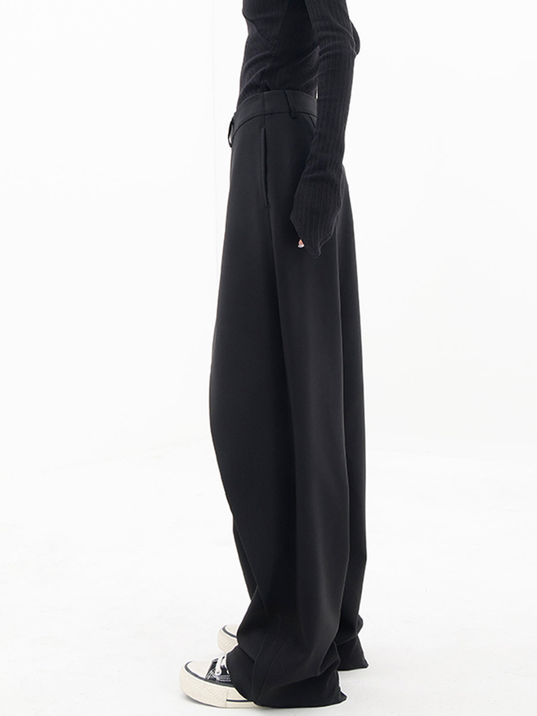 Women's Asymmetrical Baggy Trousers