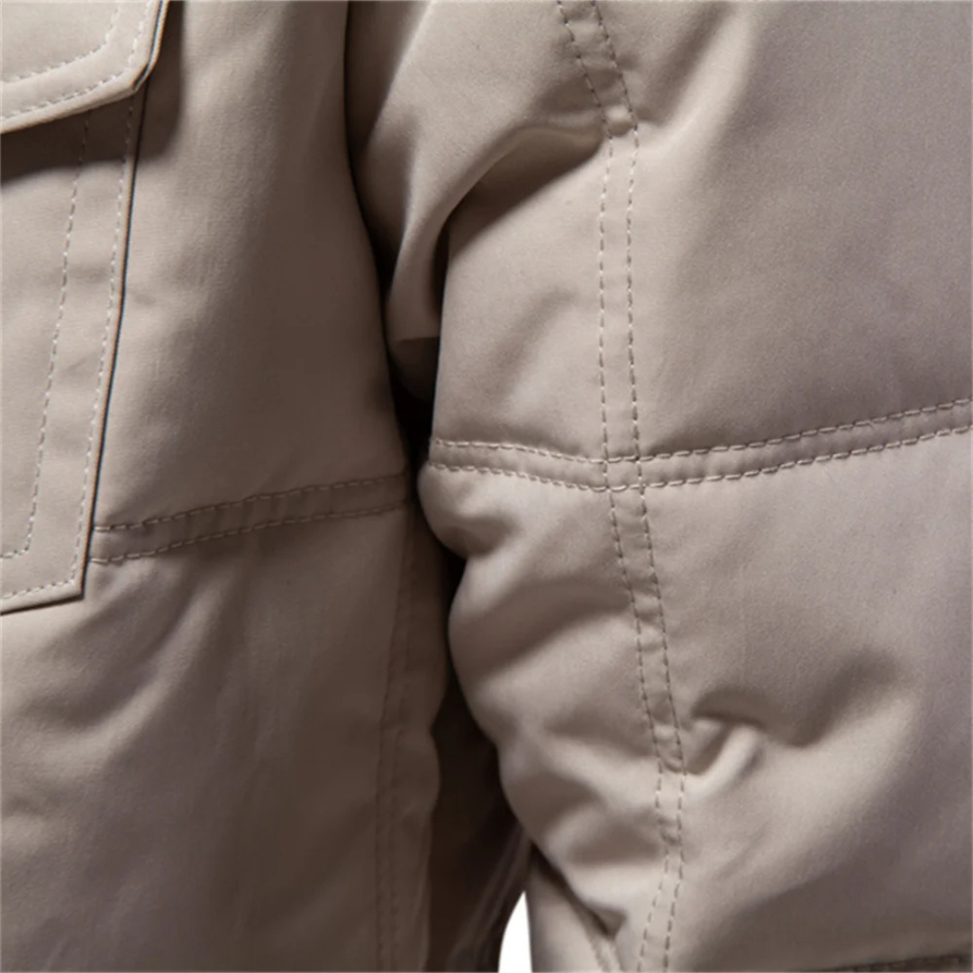 Men's Warm Pocket Winter Jacket