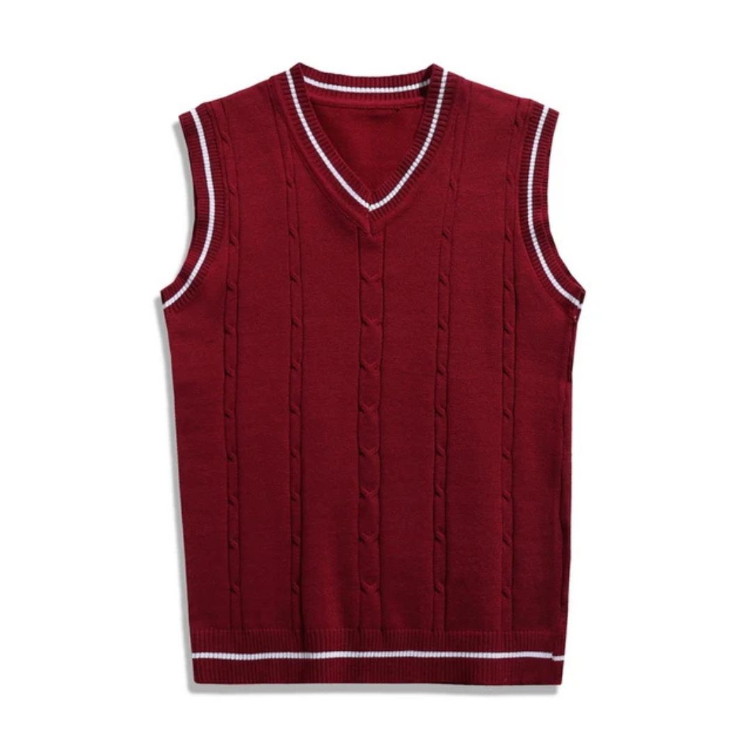 Men's Classic V-Neck Knit Vest