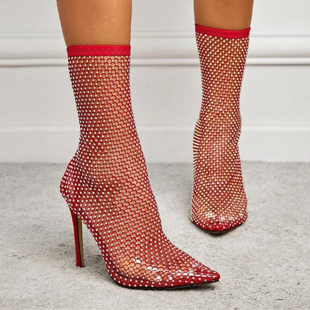 Mesh Ankle Boots For Women