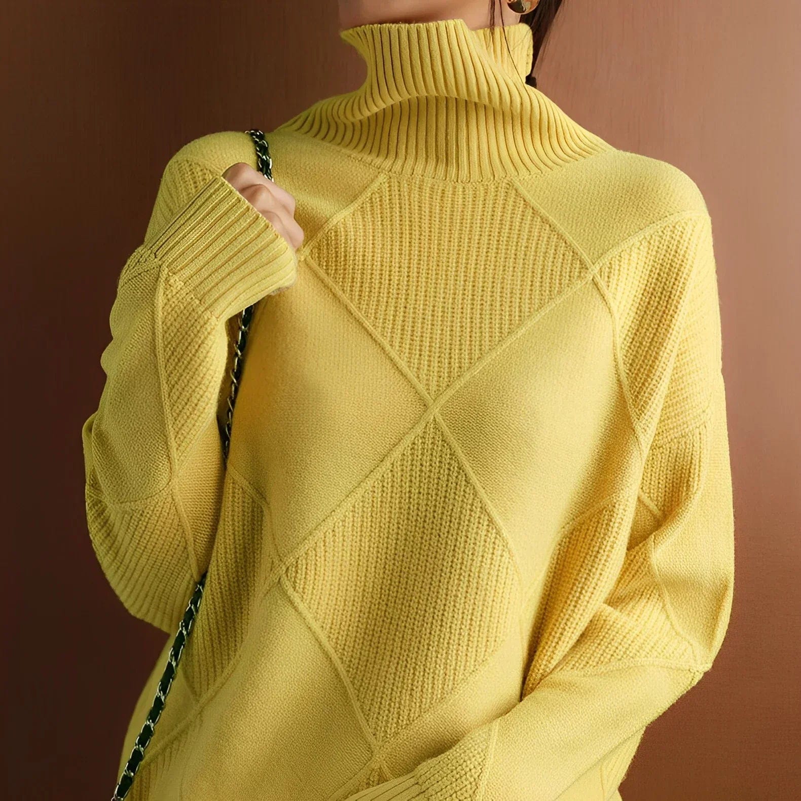 Women's Soft Turtleneck Sweater