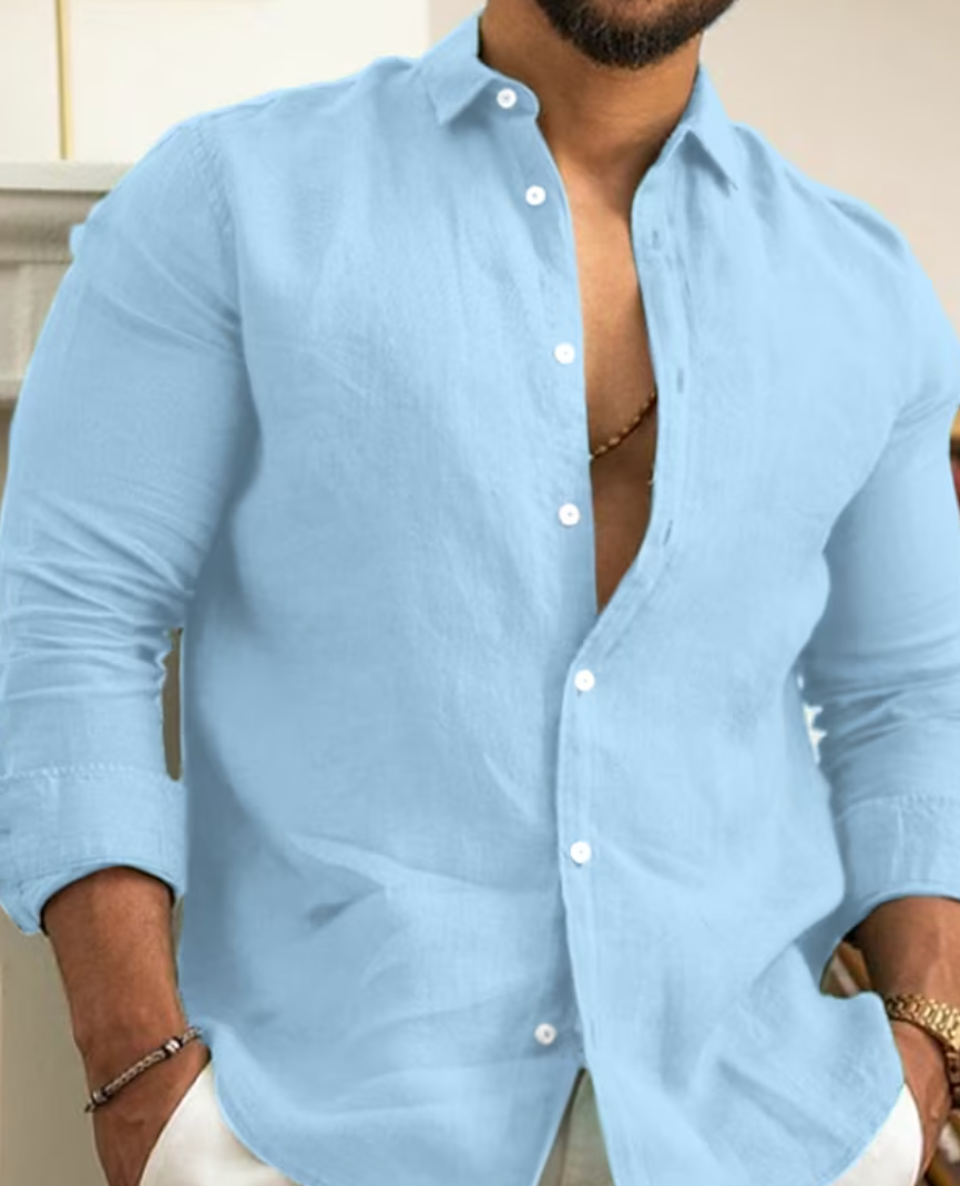 Elegant Linen Shirt for Men