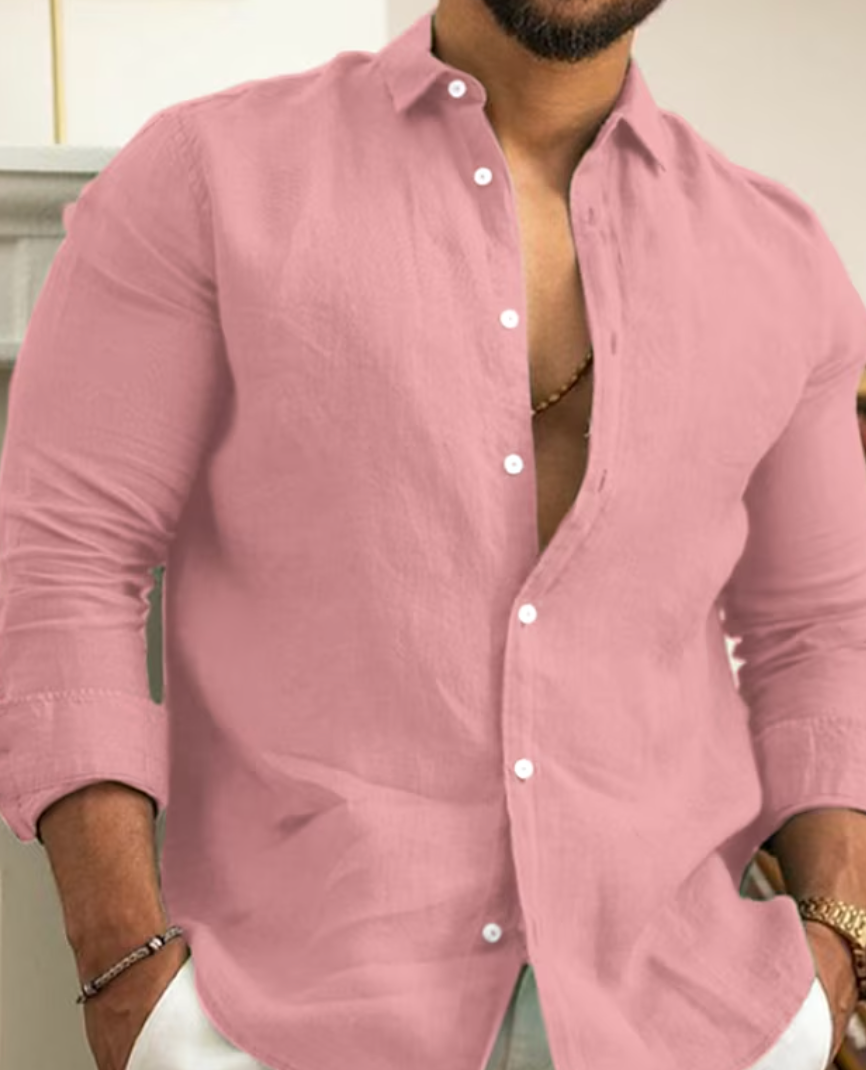 Elegant Linen Shirt for Men