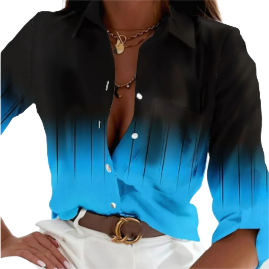 Blue blouse for women1