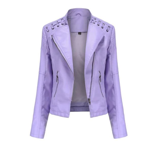 Classic Leather Jacket for Women