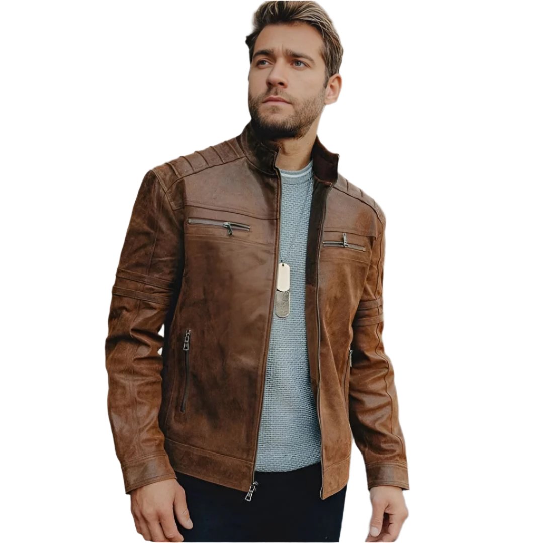 Men's Stylish Leather Jacket