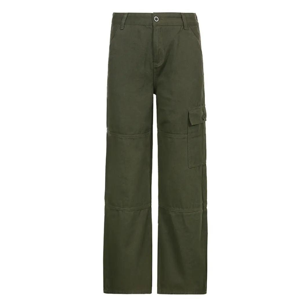 Women's High-Quality Cotton Cargo Pants