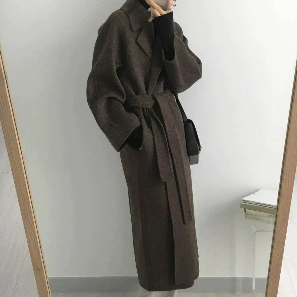 Classic Long Warm Winter Coat for Women