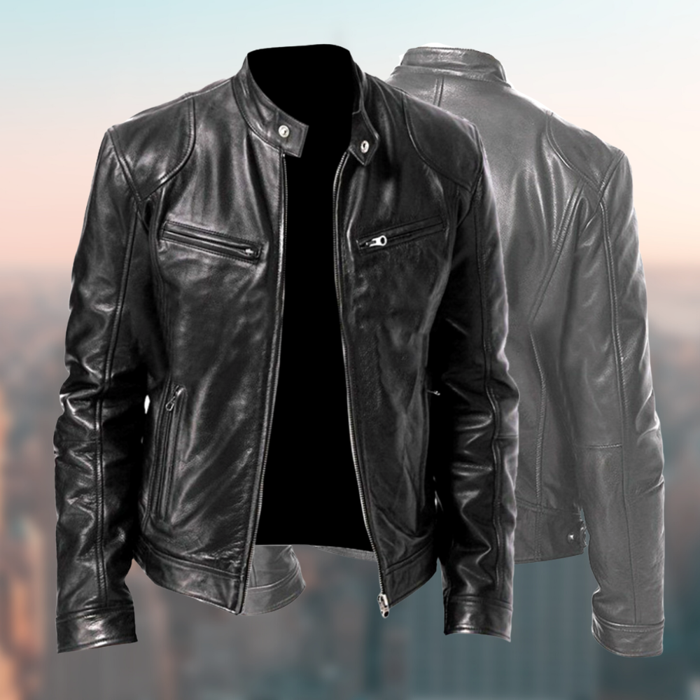 Men's Elegant Leather Jacket