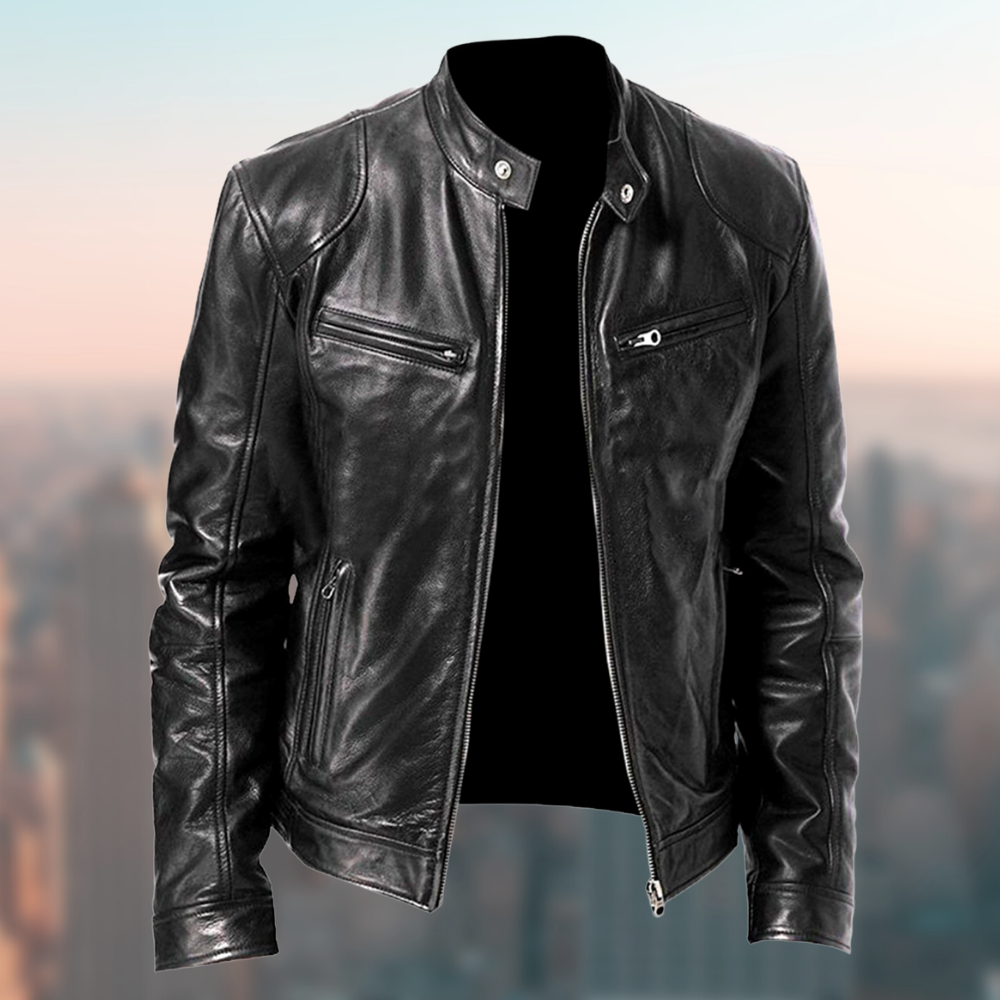 Men's Elegant Leather Jacket