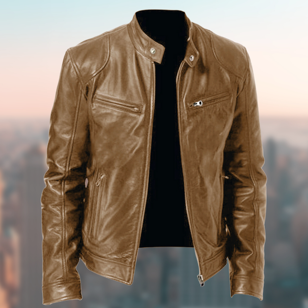 Men's Elegant Leather Jacket