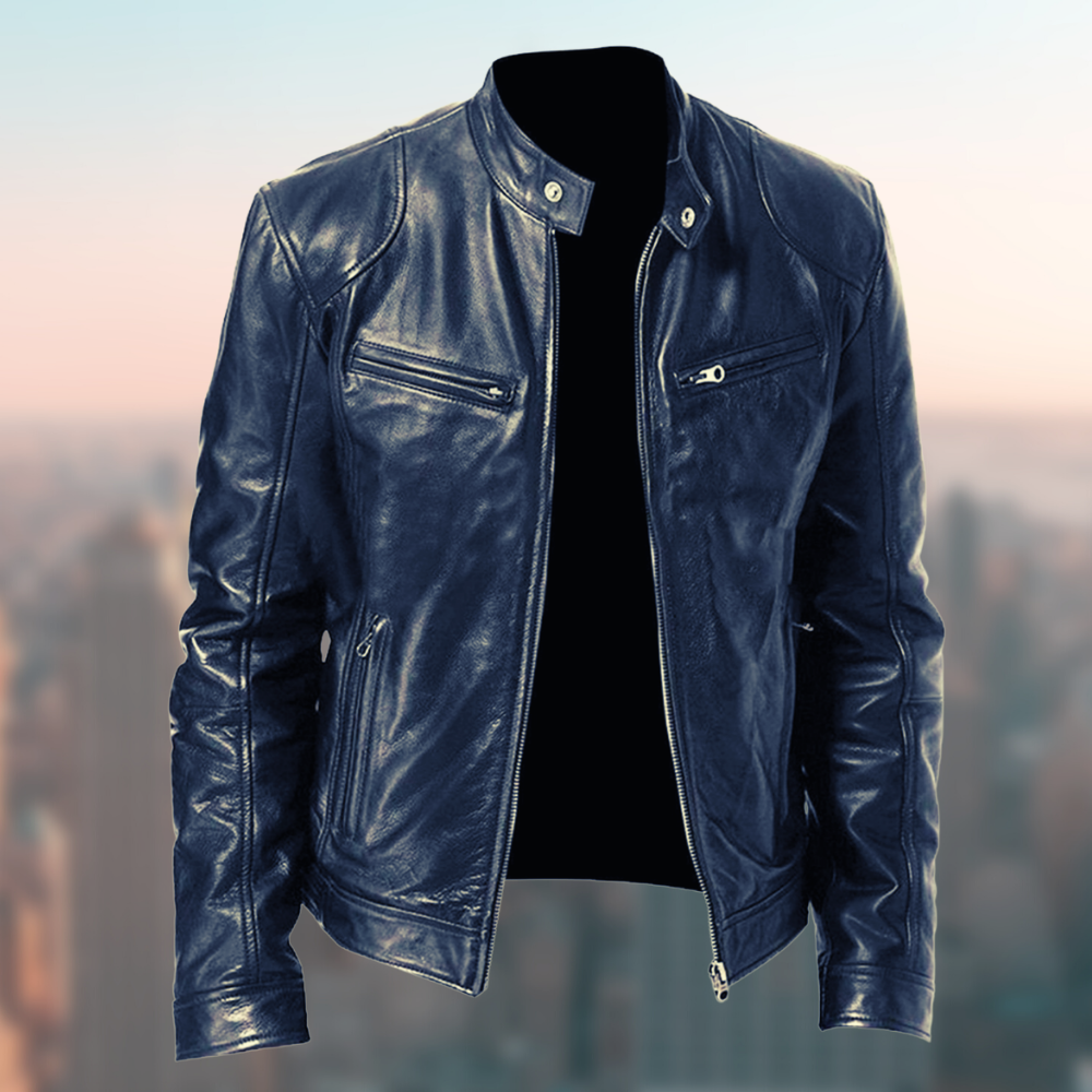 Men's Elegant Leather Jacket