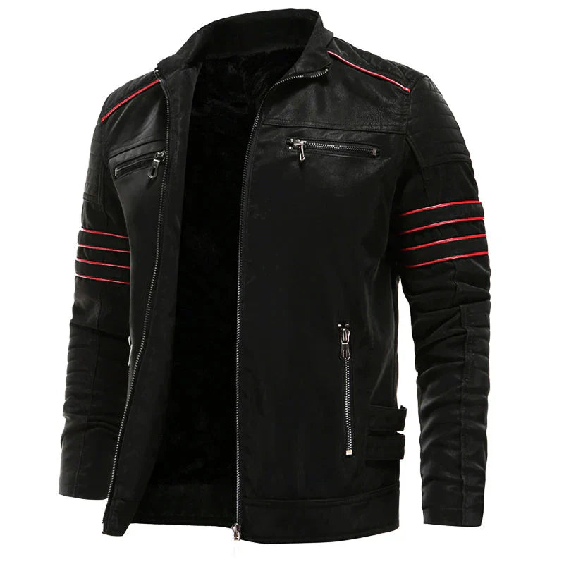 Leather Jacket with Timeless Style for Men