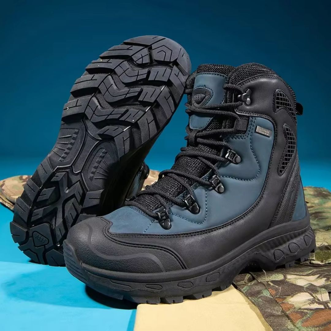 Men's Waterproof Leather Hiking Boots