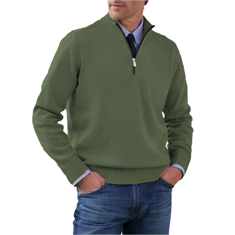 Men's half-zip jumper10