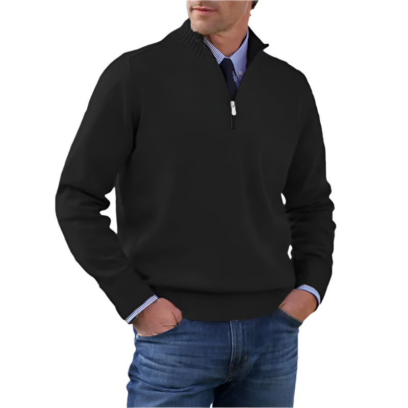 Men's half-zip jumper3